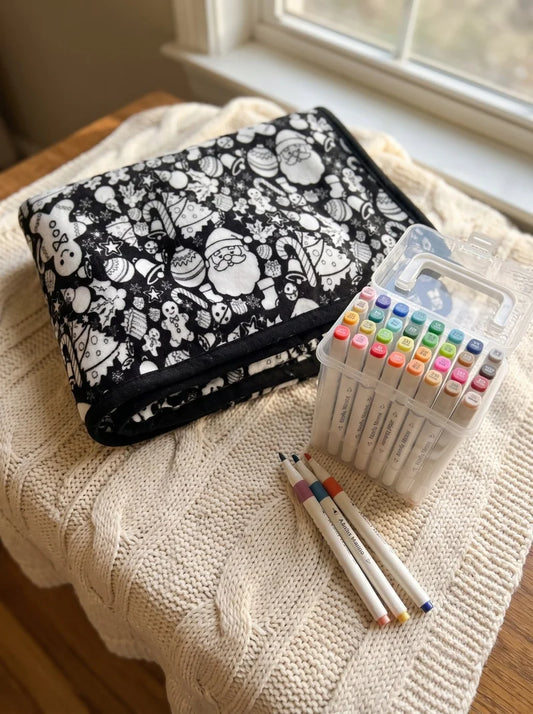 Christmas Coloring Blanket